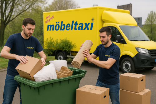 Umweltfreundliche Entrümpelung mit dem Möbeltaxi Bochum